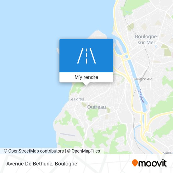 Avenue De Béthune plan