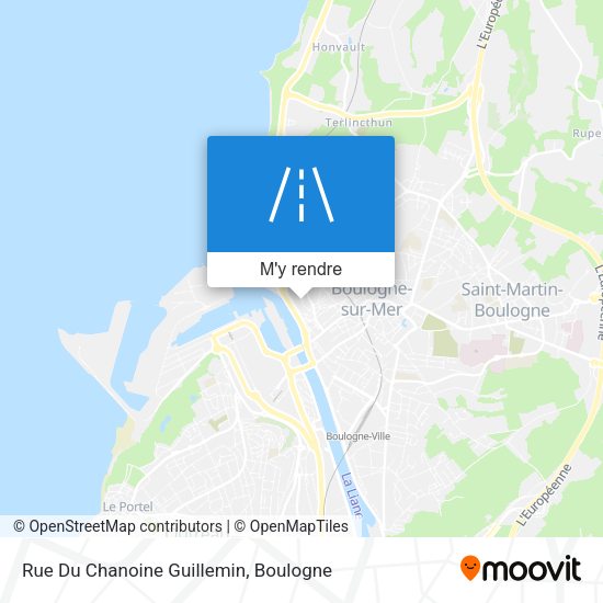 Rue Du Chanoine Guillemin plan