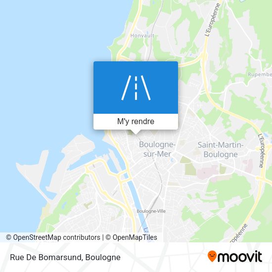 Rue De Bomarsund plan