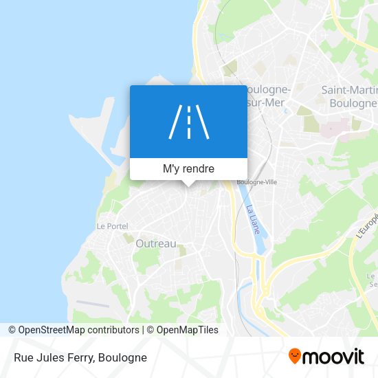 Rue Jules Ferry plan