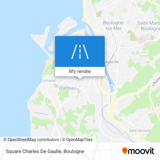 Square Charles De Gaulle plan