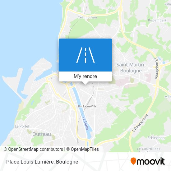 Place Louis Lumière plan