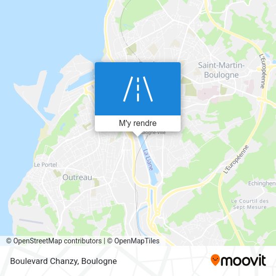 Boulevard Chanzy plan