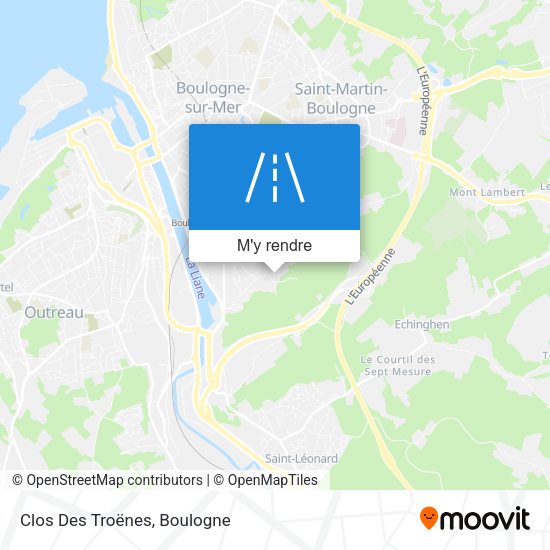 Clos Des Troënes plan