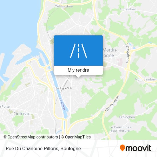 Rue Du Chanoine Pillons plan
