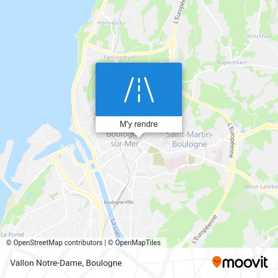 Vallon Notre-Dame plan