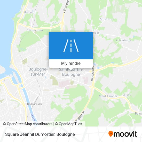 Square Jeannil Dumortier plan