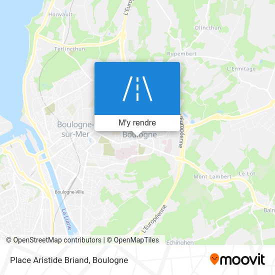 Place Aristide Briand plan