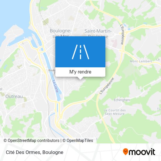 Cité Des Ormes plan
