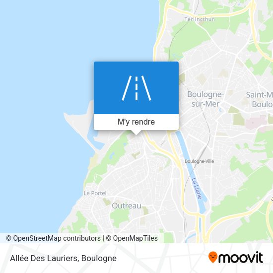 Allée Des Lauriers plan