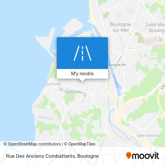 Rue Des Anciens Combattants plan
