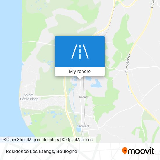 Résidence Les Étangs plan