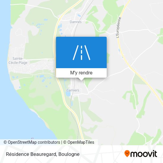 Résidence Beauregard plan