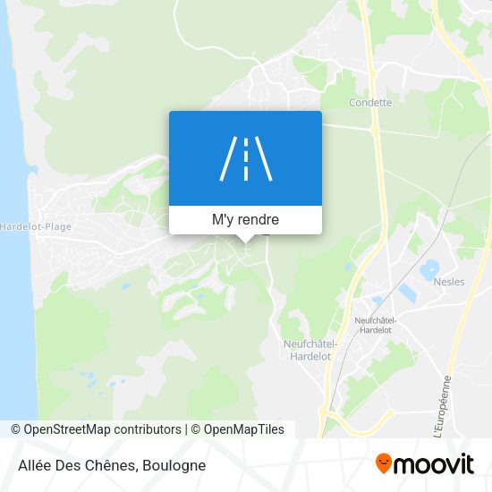 Allée Des Chênes plan