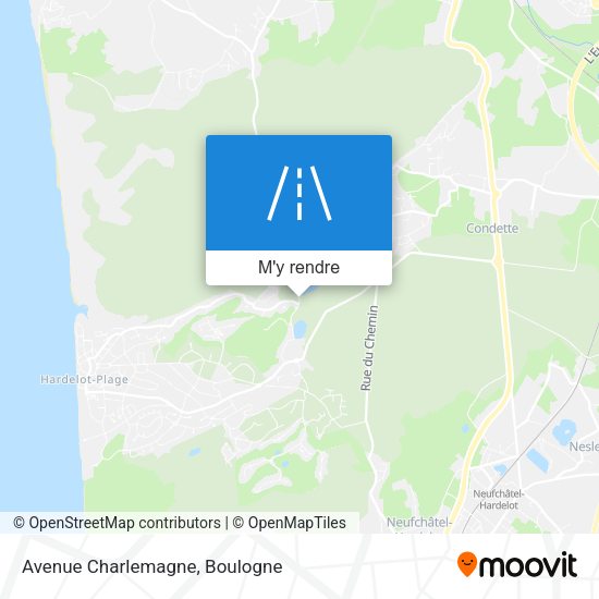 Avenue Charlemagne plan