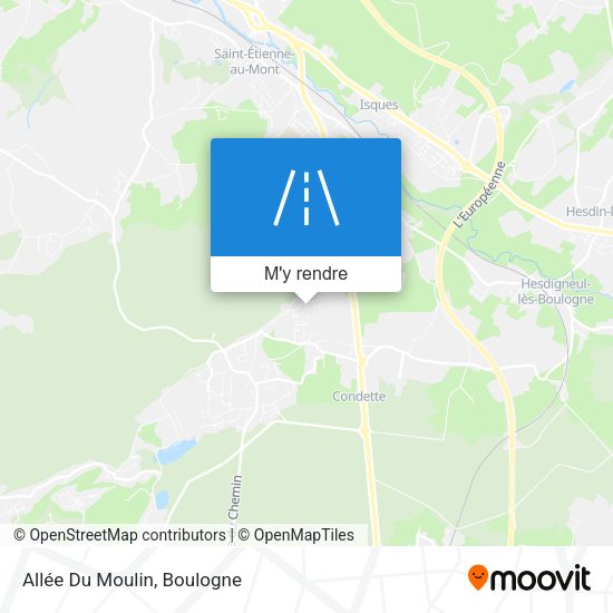 Allée Du Moulin plan