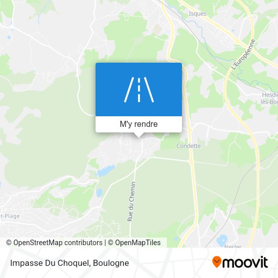 Impasse Du Choquel plan