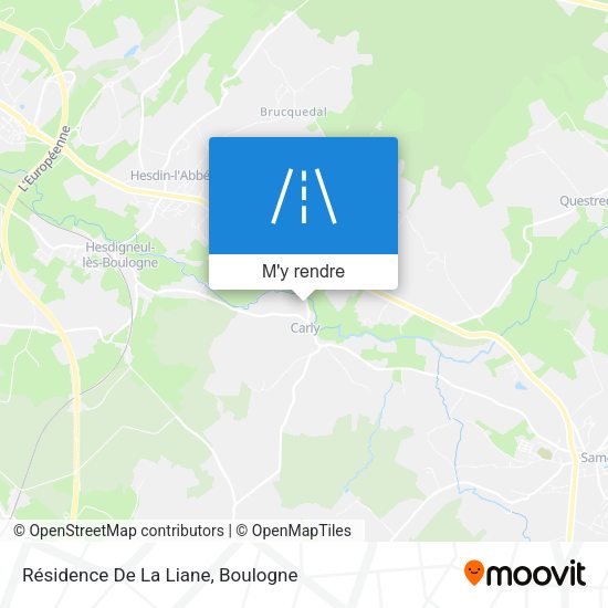 Résidence De La Liane plan