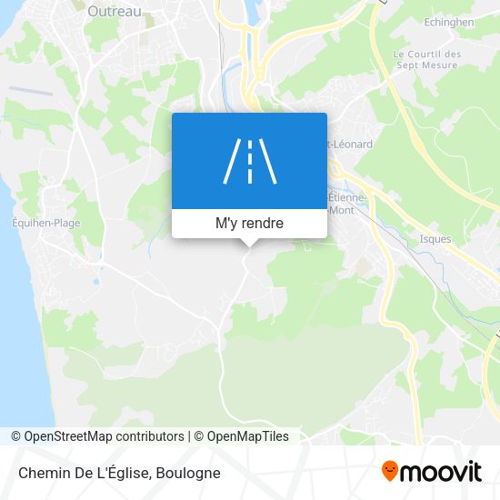 Chemin De L'Église plan