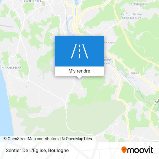 Sentier De L'Église plan
