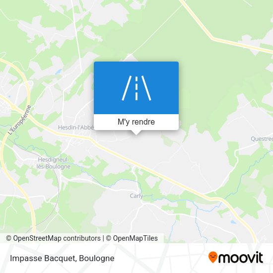 Impasse Bacquet plan
