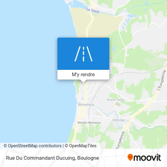 Rue Du Commandant Ducuing plan