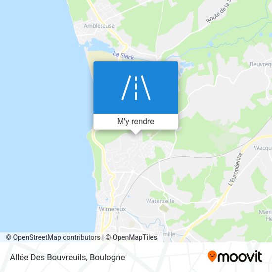Allée Des Bouvreuils plan