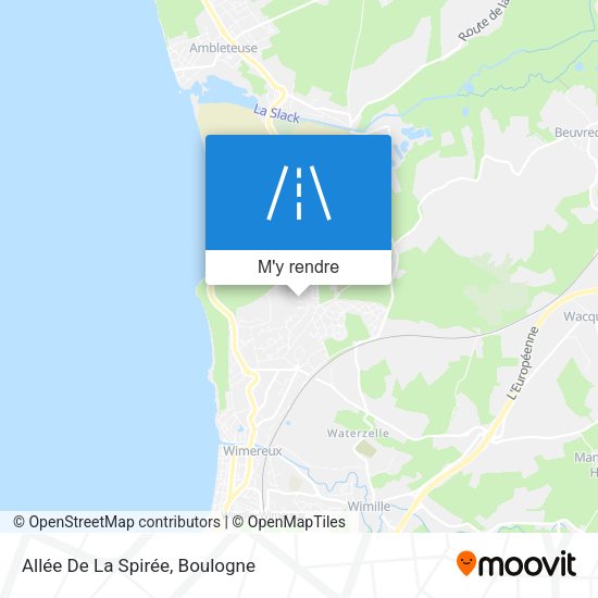 Allée De La Spirée plan