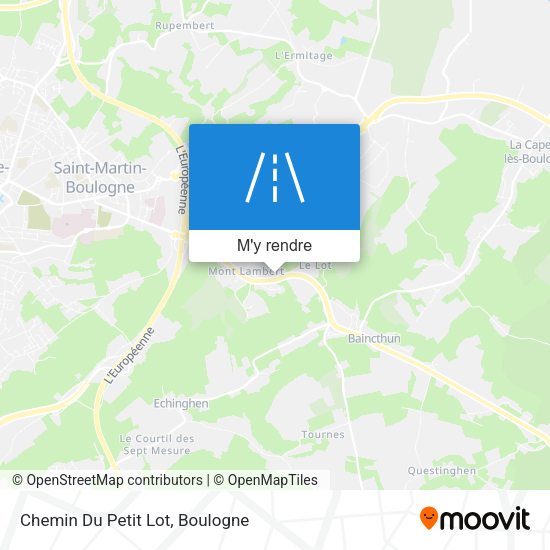 Chemin Du Petit Lot plan