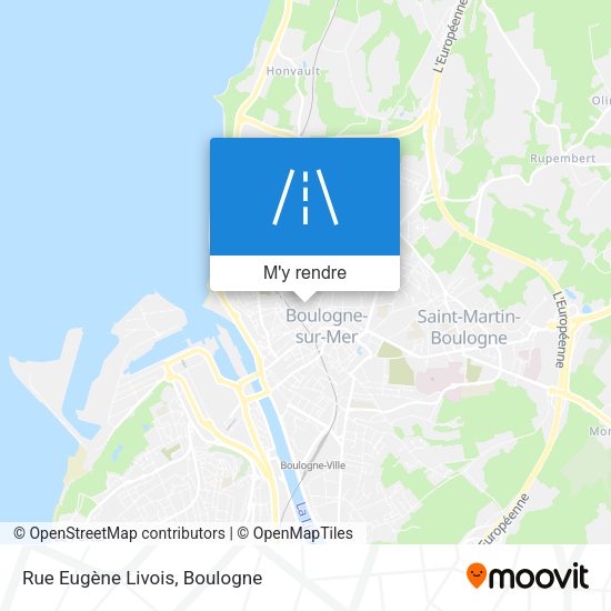 Rue Eugène Livois plan