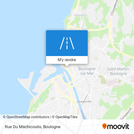 Rue Du Machicoulis plan