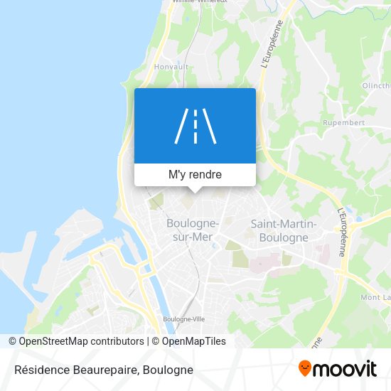 Résidence Beaurepaire plan