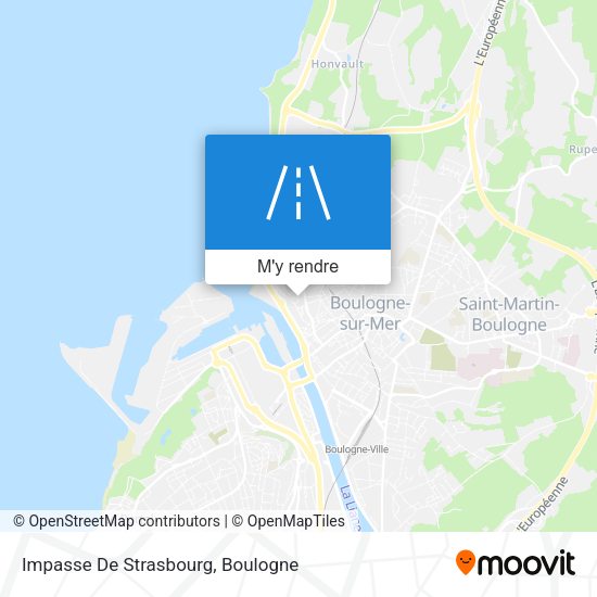 Impasse De Strasbourg plan
