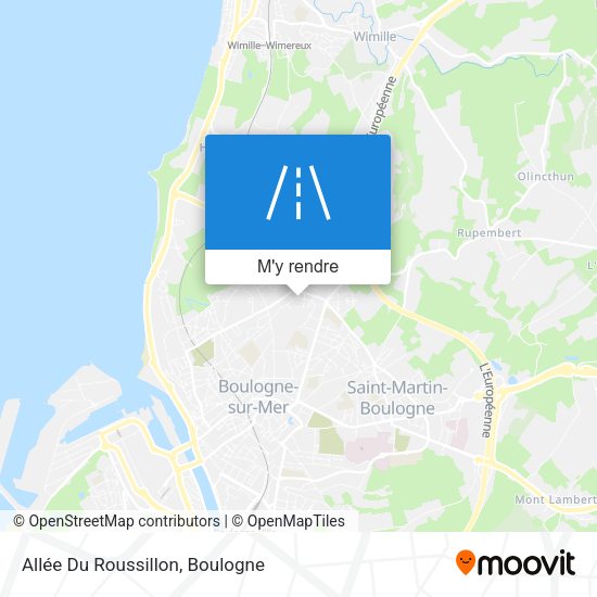 Allée Du Roussillon plan
