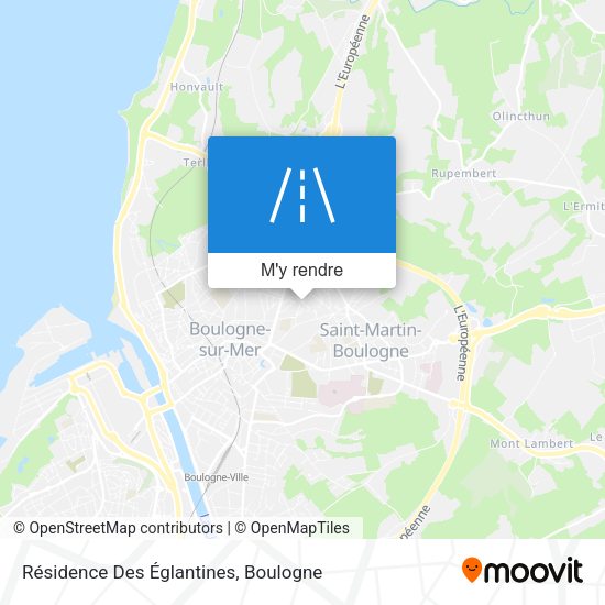Résidence Des Églantines plan