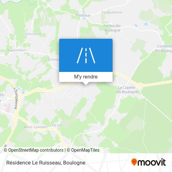Résidence Le Ruisseau plan