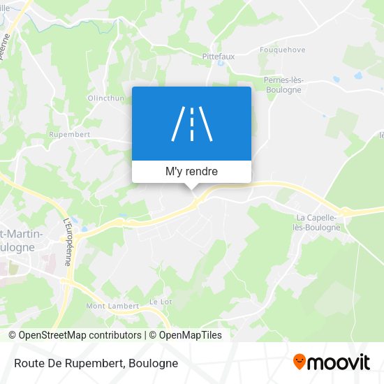 Route De Rupembert plan