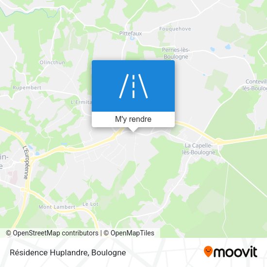 Résidence Huplandre plan