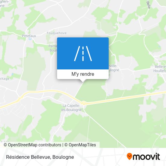 Résidence Bellevue plan