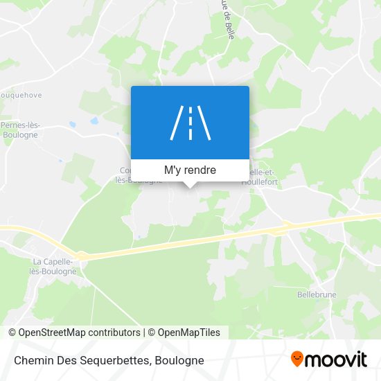 Chemin Des Sequerbettes plan