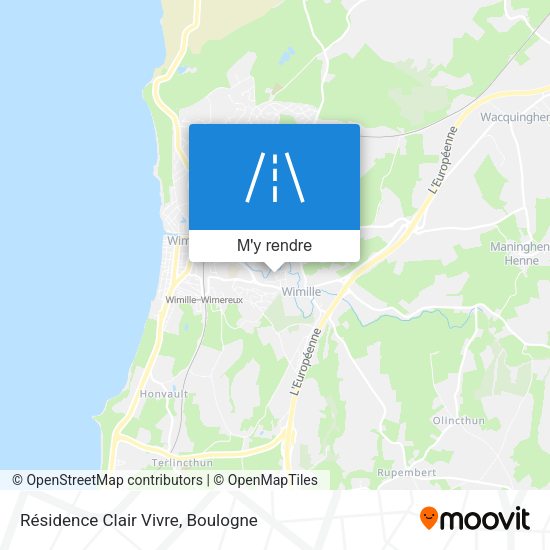Résidence Clair Vivre plan