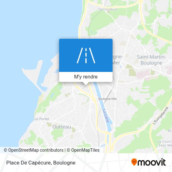 Place De Capécure plan