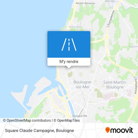 Square Claude Campagne plan
