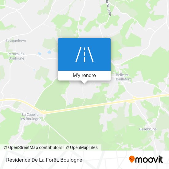 Résidence De La Forêt plan
