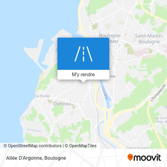 Allée D'Argonne plan