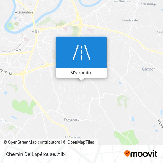 Chemin De Lapérouse plan