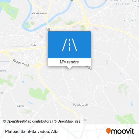 Plateau Saint-Salvadou plan