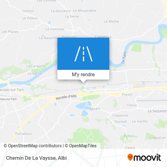 Chemin De La Vaysse plan