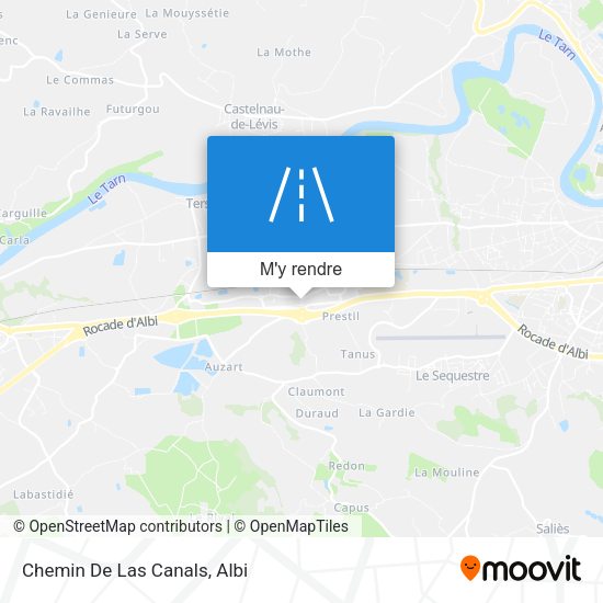 Chemin De Las Canals plan