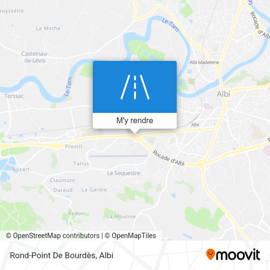 Rond-Point De Bourdès plan